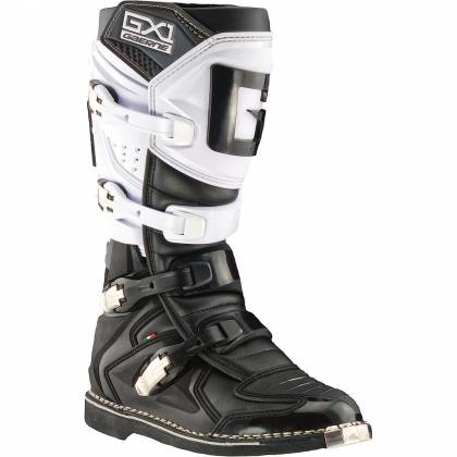 Cizme Enduro - Cross GAERNE GX-1 Goodyear 2023 · Negru / Alb  - 2