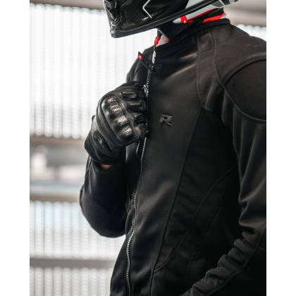 Mănuși Moto de Vară din Piele RICHA PROTECT SUMMER 2 · Negru  - 1