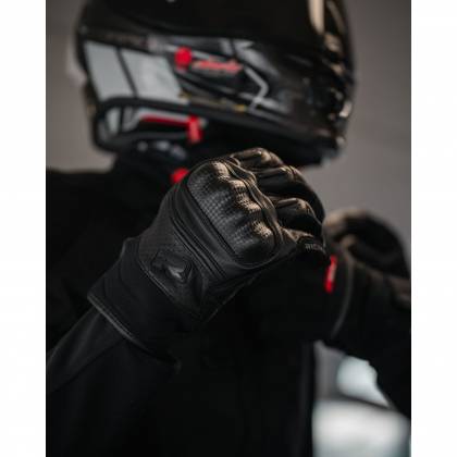 Mănuși Moto de Vară din Piele RICHA PROTECT SUMMER 2 · Negru  - 2