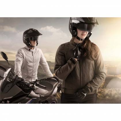 Geacă Moto de Vară din Textil BERING NELSON · Gri  - 2