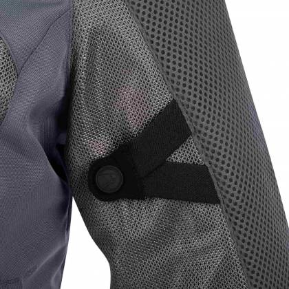 Geacă Moto Damă de Vară din Textil BERING LADY MALIBU · Gri  - 2