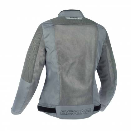 Geacă Moto Damă de Vară din Textil BERING LADY MALIBU · Gri  - 1