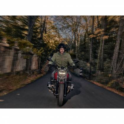 Geacă Moto din Textil SEGURA PATROL · Verde  - 3