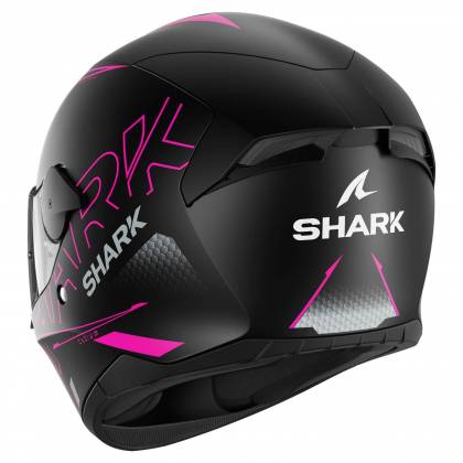 Cască Moto Integrală SHARK D-SKWAL 2 CADIUM · Negru / Roz  - 4