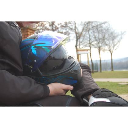 Cască Moto Integrală SHARK D-SKWAL 2 CADIUM · Negru / Albastru  - 3