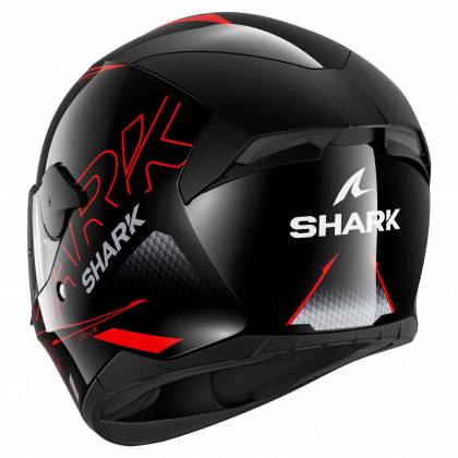 Cască Moto Integrală SHARK D-SKWAL 2  CADIUM · Negru / Roșu  - 7