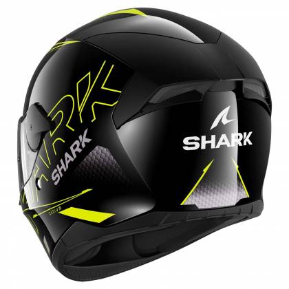 Cască Moto Integrală SHARK D-SKWAL 2  CADIUM · Negru / Galben  - 7
