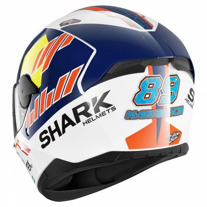 Cască Moto Integrală SHARK D-SKWAL 2 REPLICA JORGE MARTIN · Albastru / Alb / Roșu  - 1