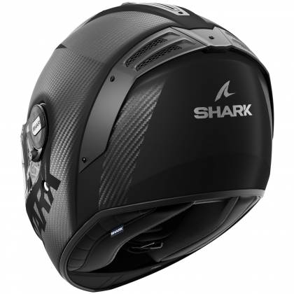 Cască Moto Integrală SHARK SPARTAN RS CARBON SKIN 2023 · Negru Mat / Gri  - 1