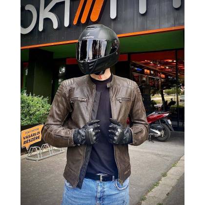 Cască Moto Integrală SHARK SPARTAN RS CARBON SKIN 2023 · Negru / Gri  - 3