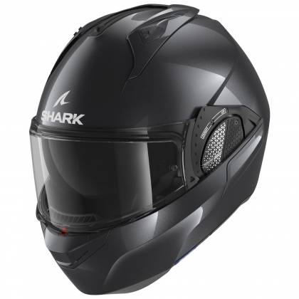 Cască Moto Modulară SHARK EVO GT BLANK · Negru  - 0