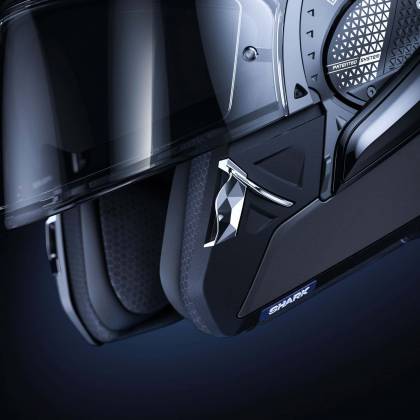 Cască Moto Modulară SHARK EVO GT BLANK · Negru  - 7