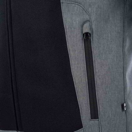Geacă Moto din Textil BERING ZENITH · Gri / Negru  - 2