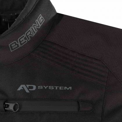 Geacă Moto din Textil BERING GRIVUS · Negru / Gri  - 5
