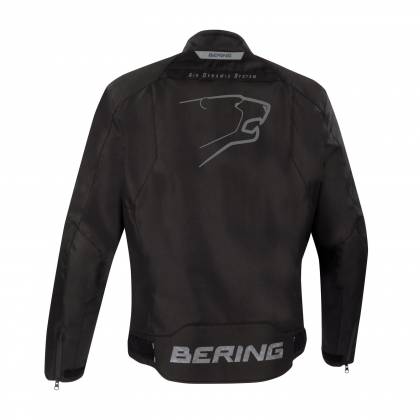 Geacă Moto din Textil BERING GRIVUS · Negru / Gri  - 2