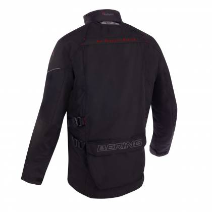 Geacă Moto Touring din Textil BERING VISION · Negru / Roșu  - 6