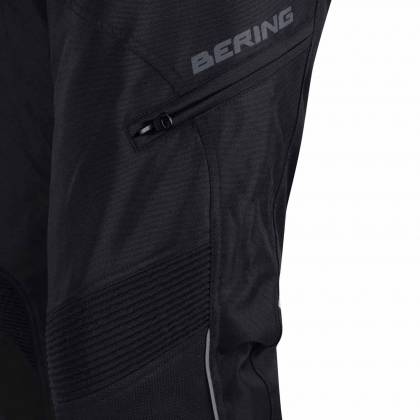 Pantaloni Moto din Textil BERING VISION · Negru  - 3