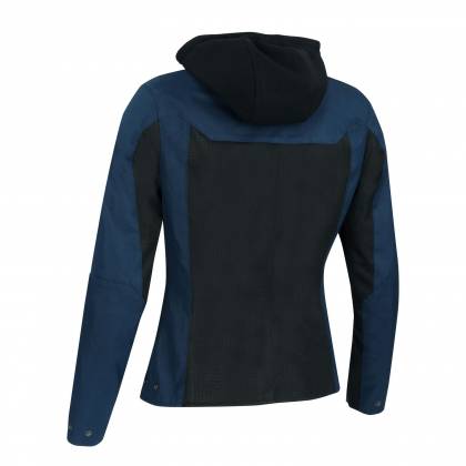 Geacă Moto Damă din Textil BERING LADY SPIRIT · Albastru / Negru / Roz  - 1