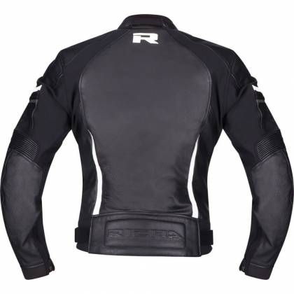 Geacă Moto Damă din Piele RICHA LAURA · Negru / Alb  - 7