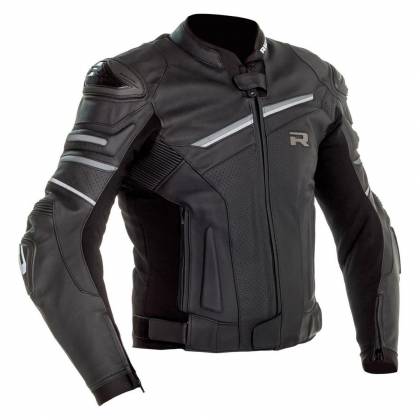 Geacă Moto din Piele & Textil RICHA MUGELLO 2 · Negru / Gri  - 0
