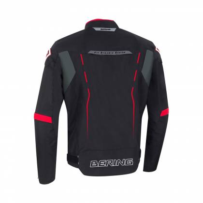 Geacă Moto din Textil BERING KALOWAY · Negru / Roșu  - 1