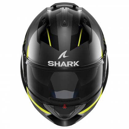 Cască Moto Modulară SHARK EVO ES KRYD · Negru / Gri / Galben  - 1