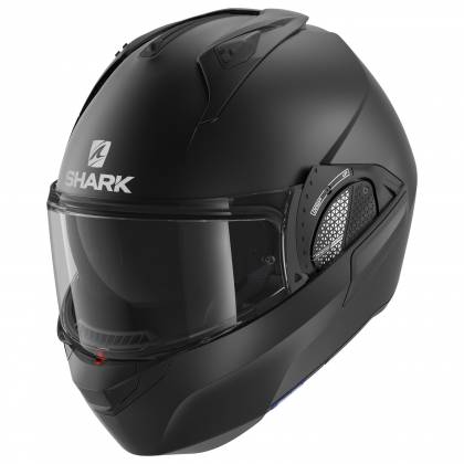 Cască Moto Modulară SHARK EVO GT BLANK · Negru Mat  - 0