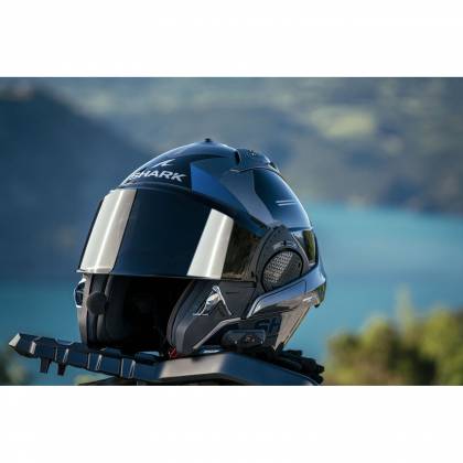 Cască Moto Modulară SHARK EVO GT TEKLINE · Gri / Negru Mat  - 4