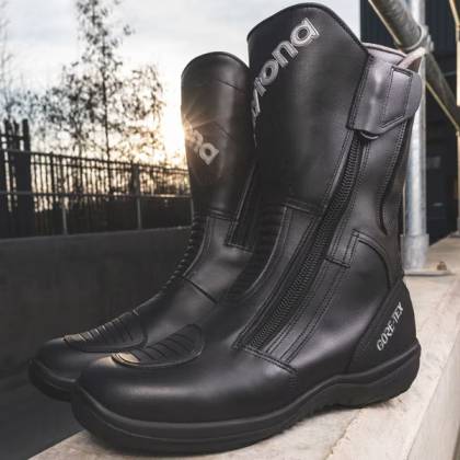 Cizme Moto Touring GoreTex & Piele Naturală DAYTONA ROAD STAR GTX · Negru  - 2