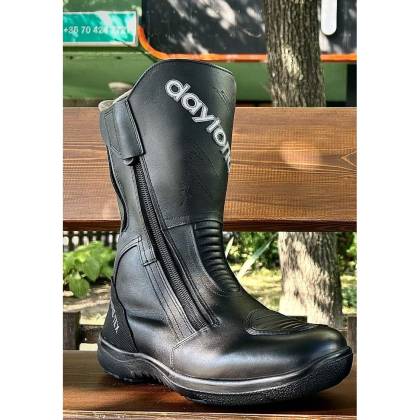 Cizme Moto Touring GoreTex & Piele Naturală DAYTONA ROAD STAR GTX · Negru  - 3