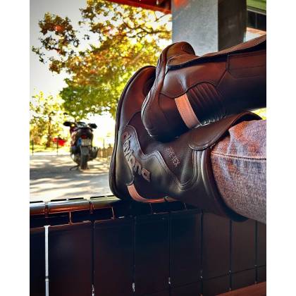 Cizme Moto Sport-Touring GoreTex & Piele Naturală DAYTONA SPIRIT GTX · Negru  - 2