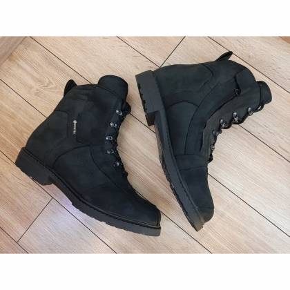 Ghete Moto GoreTex & Piele Naturală DAYTONA AC CLASSICS GTX · Negru  - 2