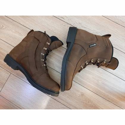 Ghete Moto GoreTex & Piele Naturală DAYTONA AC CLASSICS GTX · Maro  - 2