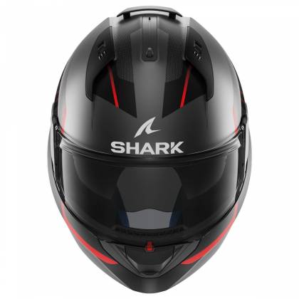 Cască Moto Modulară SHARK EVO ES KRYD · Negru / Gri / Roșu  - 1