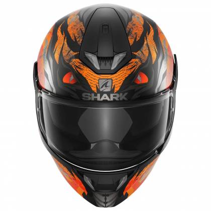 Cască Moto Integrală SHARK SKWAL 2 IKER LECUONA MAT · Negru / Portocaliu  - 2