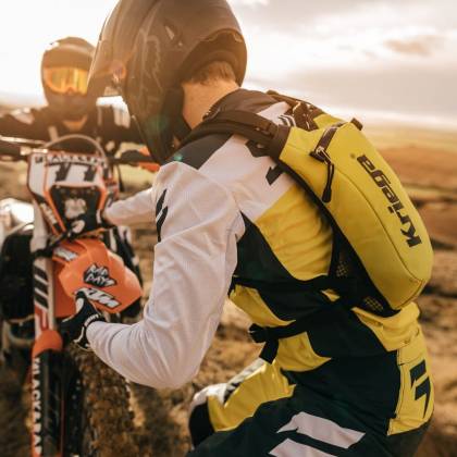 Rucsac Hidratare KRIEGA HYDRO-2 2 Litri · Galben / Negru  - 1