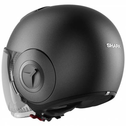 Cască Moto Open Face SHARK NANO BLANK · Negru Mat  - 1