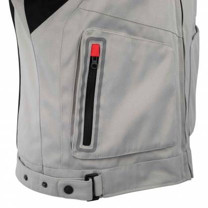 Geacă Moto din Textil BERING PORTLAND · Negru / Gri  - 7