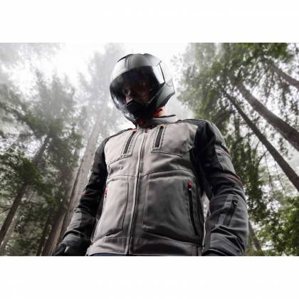 Geacă Moto din Textil BERING PORTLAND · Negru / Gri  - 2