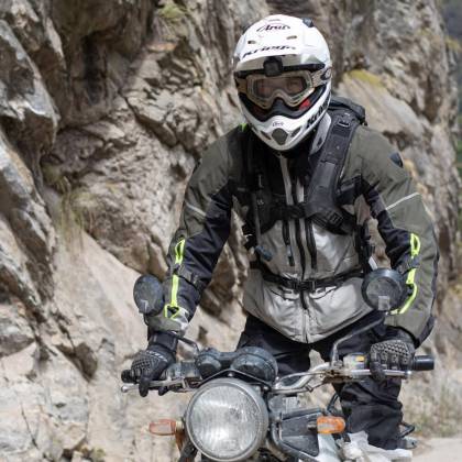 Rucsac Moto KRIEGA TRAIL 18 ADVENTURE 18 Litri · Galben-Fluo / Negru  - 9