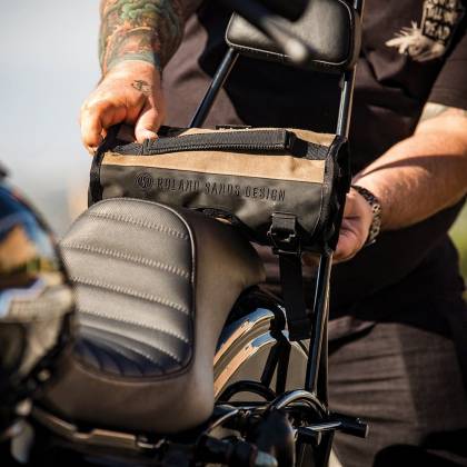 Geantă Moto KRIEGA RSD ROAM TOOL ROLL 4 Litri · Bej / Negru  - 2