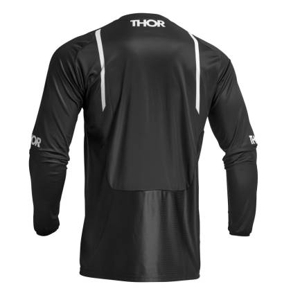 Tricou Enduro - Cross THOR PULSE MONO 2023 · Negru / Alb  - 1