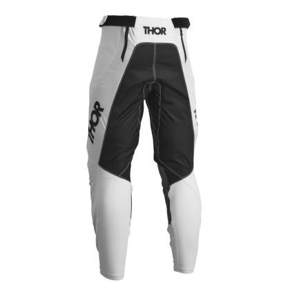 Pantaloni Enduro - Cross THOR PULSE MONO 2023 · Alb / Negru  - 1