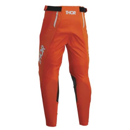 Pantaloni Enduro - Cross THOR PULSE MONO 2023 · Portocaliu / Gri  - 1