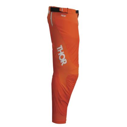 Pantaloni Enduro - Cross THOR PULSE MONO 2023 · Portocaliu / Gri  - 2