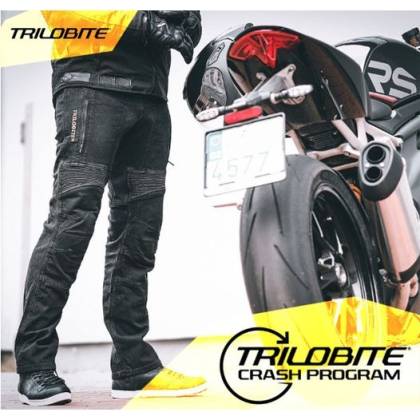 Cămașă Moto cu Protecții TRILOBITE 1971 TIMBER 2.0 · Gri / Negru  - 2