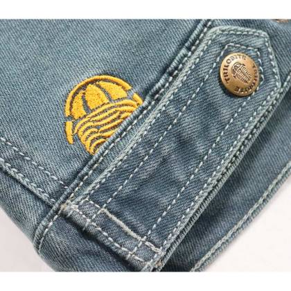 Geacă Moto din Denim TRILOBITE PARADO TECH-AIR · Albastru  - 7