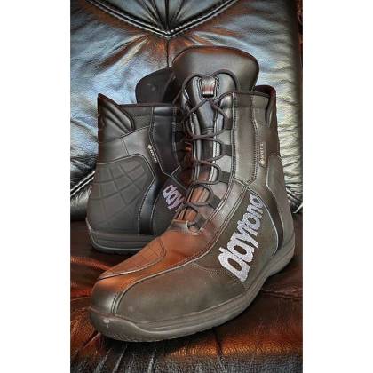 Ghete Moto GoreTex & Piele Naturală DAYTONA AC Dry GTX G2 · Negru  - 5