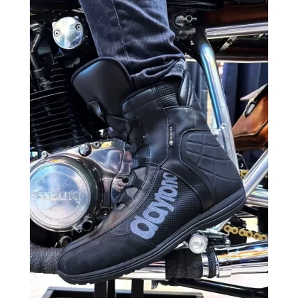 Ghete Moto GoreTex & Piele Naturală DAYTONA AC Dry GTX G2 · Negru  - 1