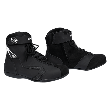 Ghete Moto din Piele & Textil SIXGEAR SPARK 